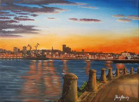 576 Ocaso no porto.jpg